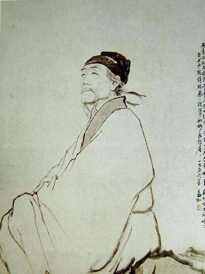 人尽皆知的杜甫画像原来是个近代画家照自己的样子画的