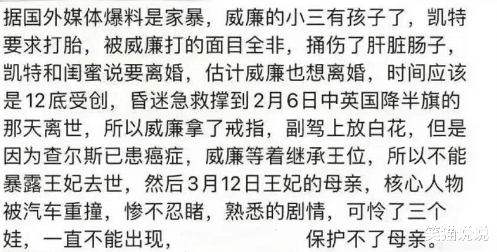 凯特王妃生死未明梅根趁乱回归ins连夜涨粉30多万