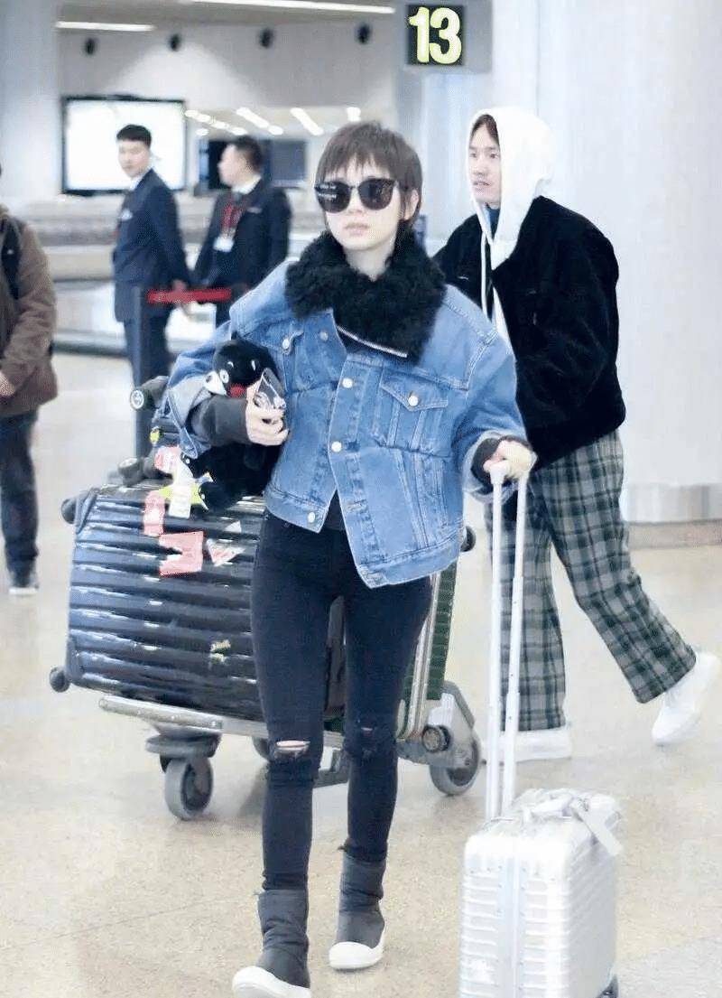 《欢乐颂》5美同台,身高长最娇小的王子文妥妥的站着c位,虽然在身高上