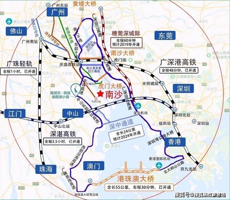 中山地铁规划线路图图片