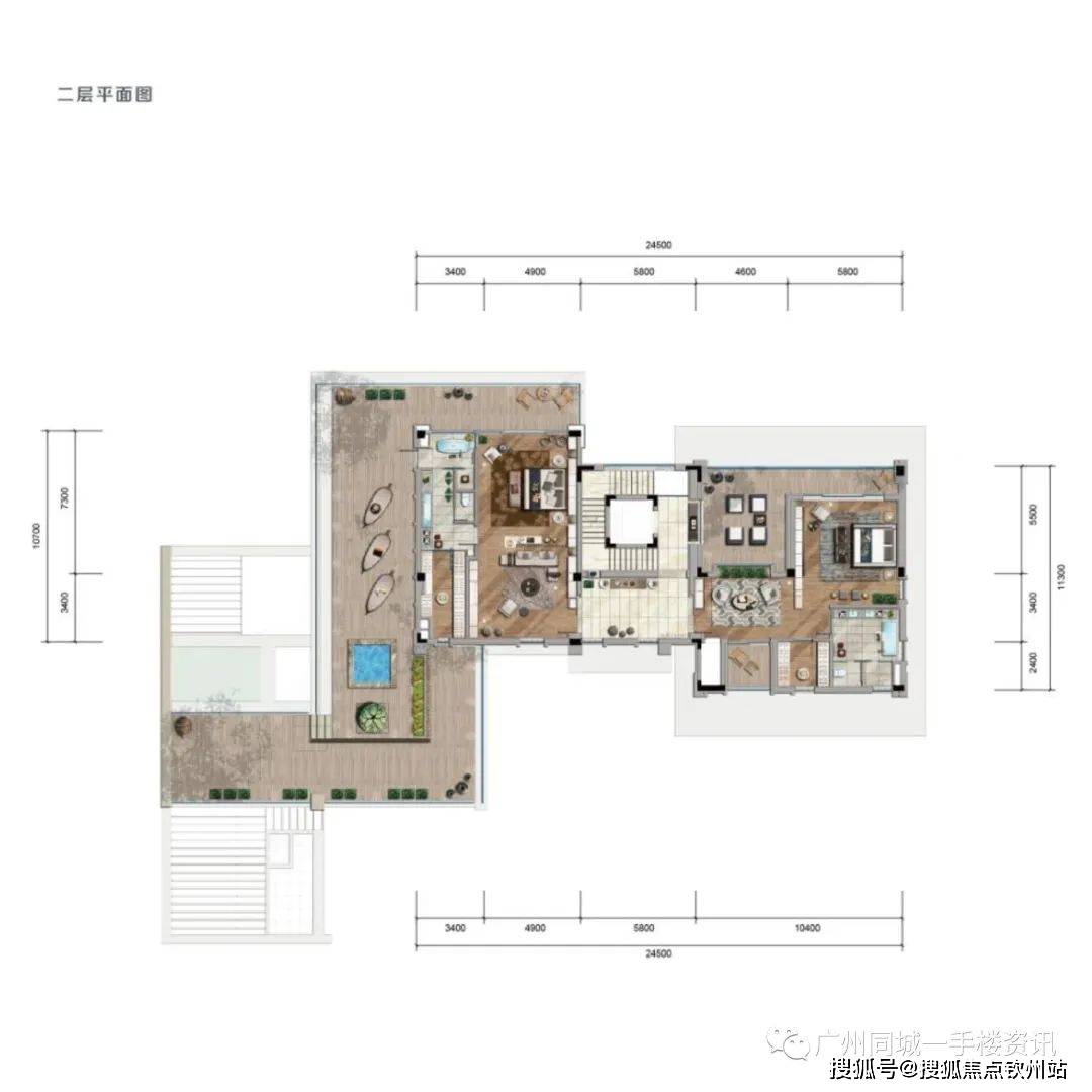 从都国际庄园 平面图图片