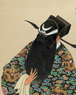 100幅神采各异的扮相画作,可惜流失海外_艺术_戏曲_中国