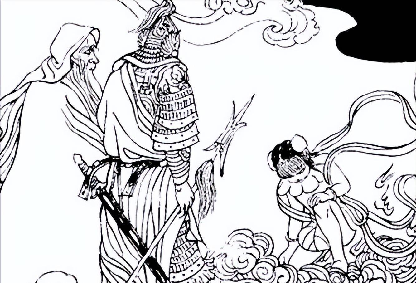 后来哪吒到九湾河洗澡,先后打死夜叉李艮和三太子敖丙,被东海龙王联合