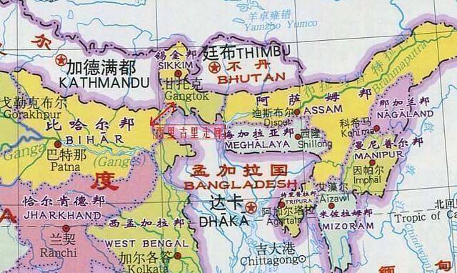 印度东北地区为何没有出海口