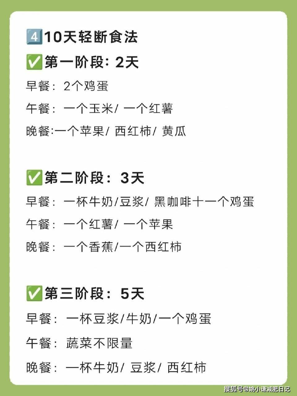 原创已瘦40斤就是按这食谱吃的建议收藏