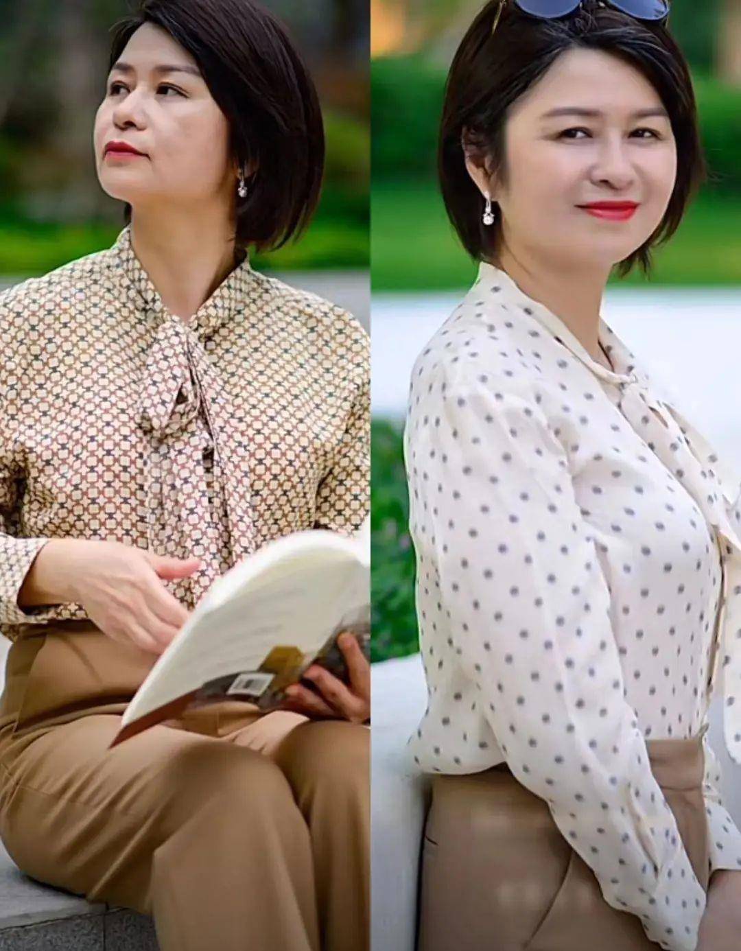 原创女人50岁左右穿衣要得体看看这位中国大妈气质优雅显高级