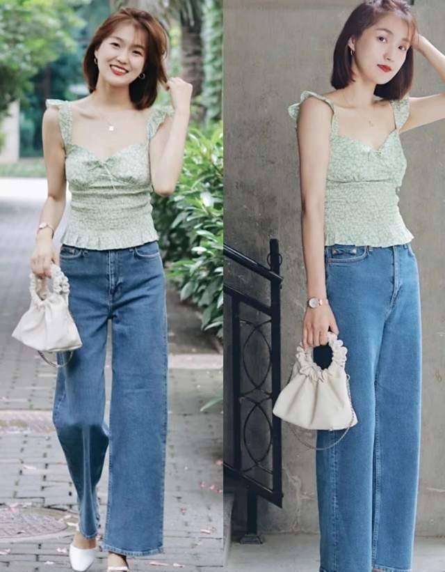 原创到了夏天女人多穿法式氛围穿搭简约舒适获取高级慵懒感