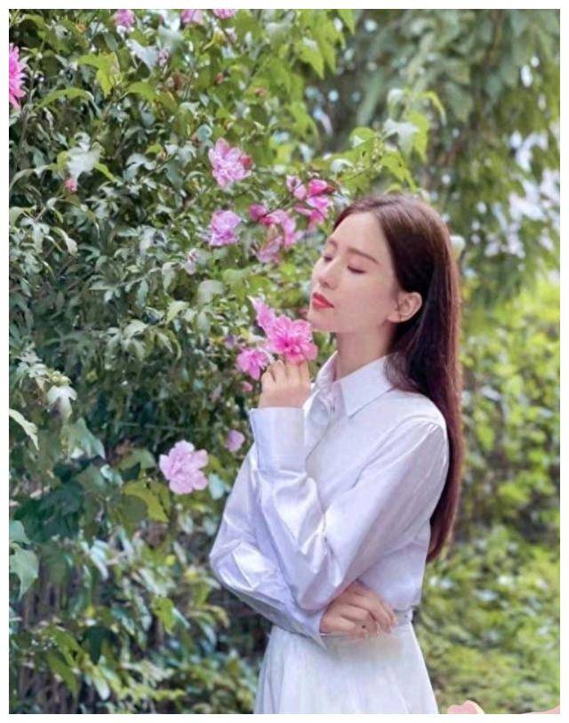 刘诗诗优雅如白天鹅仪态动人气质非凡