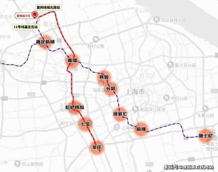 在建的嘉闵线在上述地铁设计指标中,同样处于上海第一梯队线路的存在!