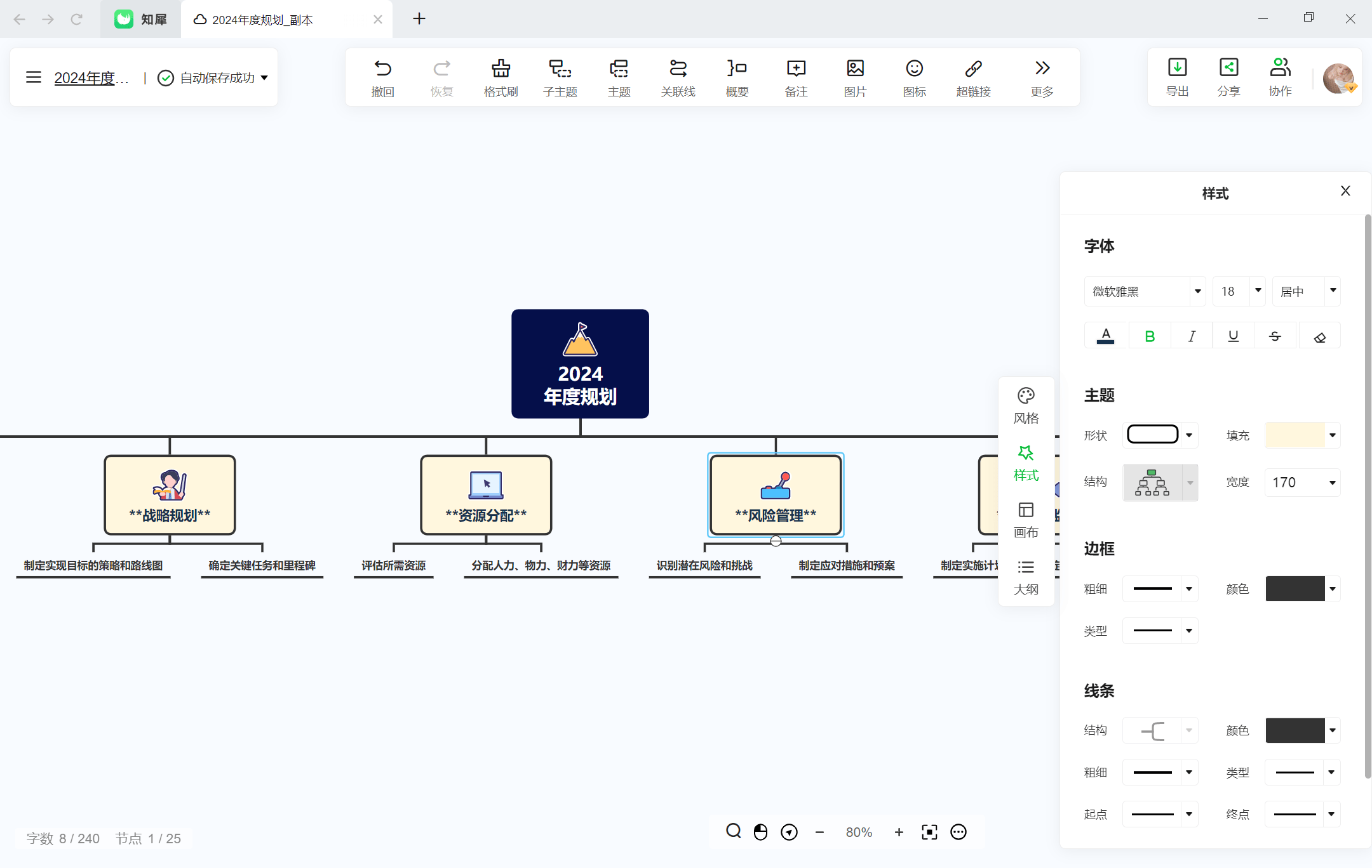 树形图思维导图怎么做三种树形图的制作方式分享