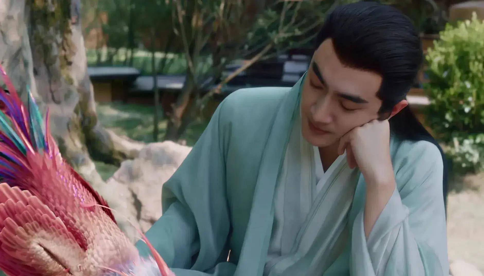 与凤行不像期待中那么惊艳看着林更新和一只鸡说话特别尬