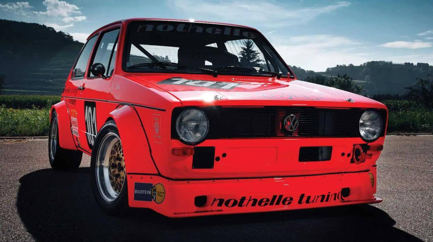 高尔夫车迷不容错过 全球首款大众高尔夫mk1赛车拍卖_搜狐汽车_搜狐网