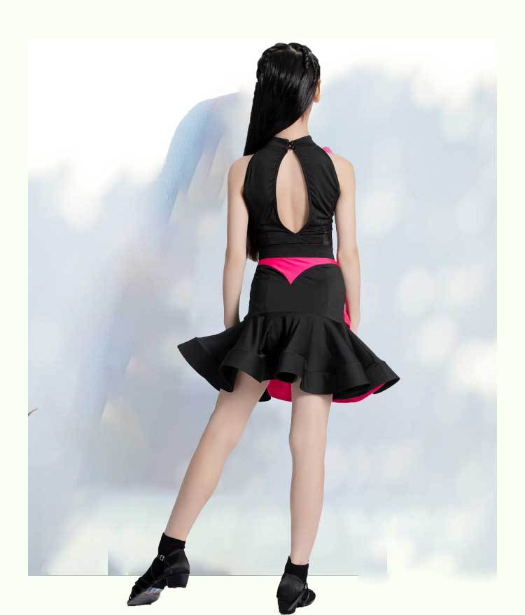 洗护一体拉丁舞服向阳而美