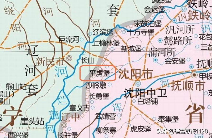 因地势平坦,临近上蒲河,明设墩台5座,驻兵270名,以防外族侵略.