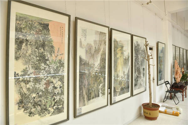 漓江叠翠——桂林新文艺群体中国画作品全国巡展(北京站)启幕_先生_中