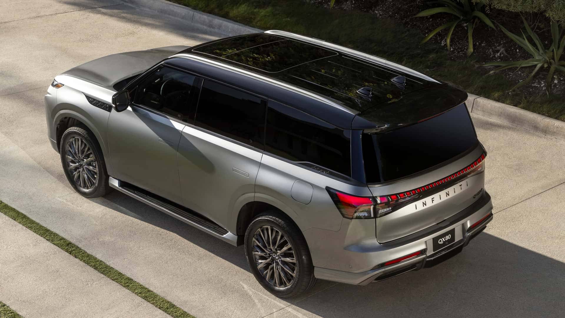 全新英菲尼迪qx80正式发布 外观内饰动力详解