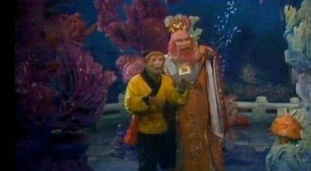 看看《西游记》的龙宫是怎么拍的!