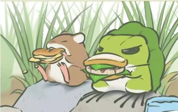 旅行青蛙不仅仅是一个旅行家更是一枚吃货