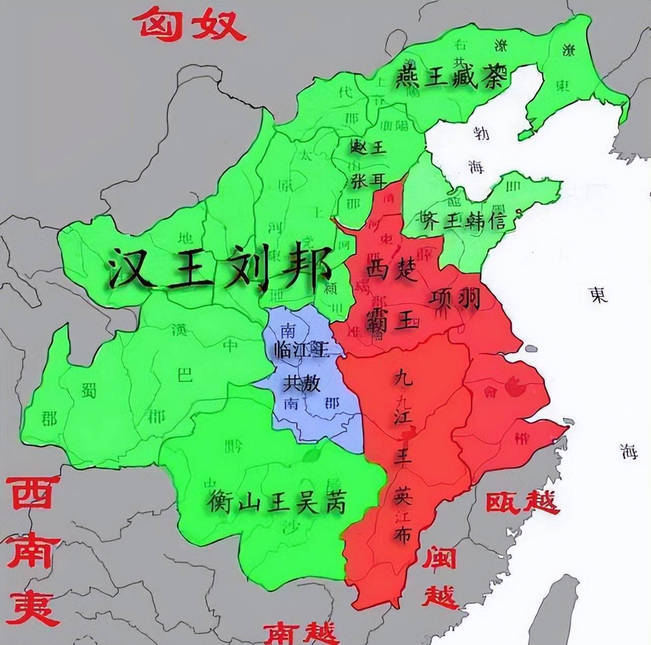 原创刘邦是怎么赢得天下的张良推荐3个人就靠他们了