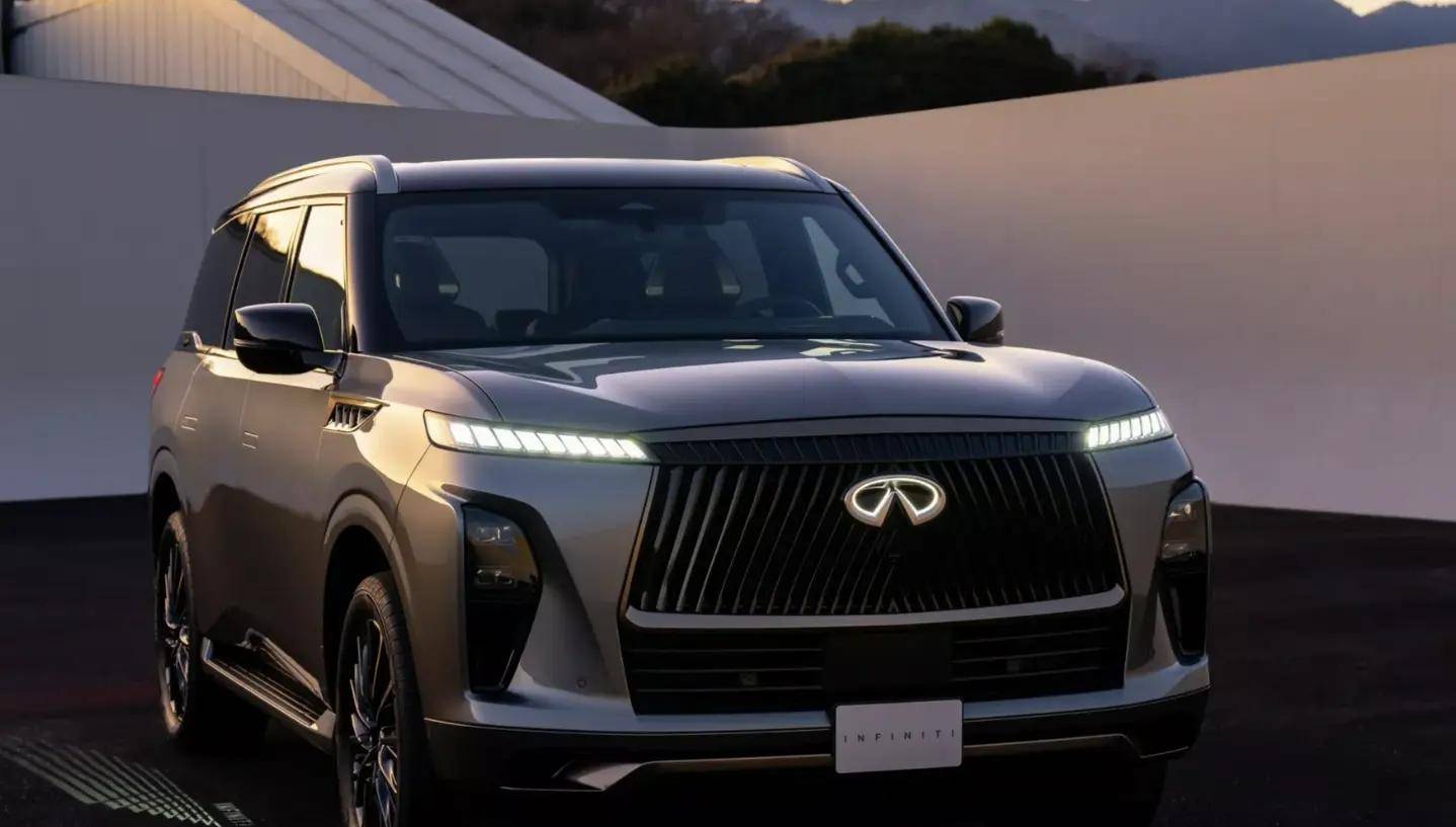 全新英菲尼迪qx80亮相:v6动力 内外大更新,引领大型suv时尚风潮_搜狐