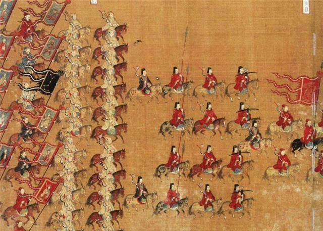 原创古代皇家仪仗队卤簿专职护卫军队有表演性实则秀肌肉之举