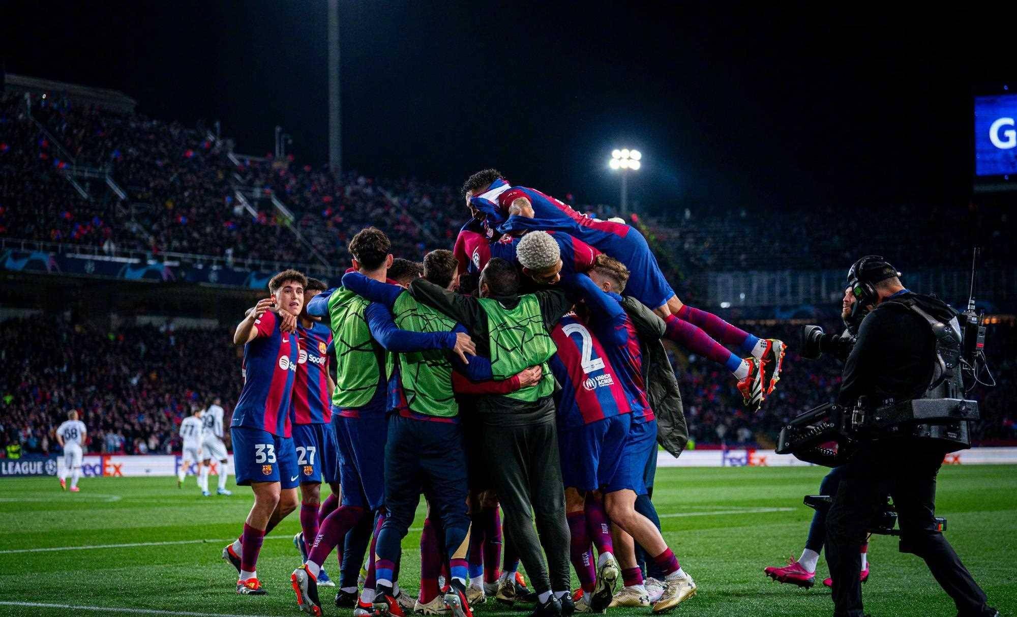 签定生伤巴萨喜获上上签有望直通欧冠决赛第6次问鼎欧洲