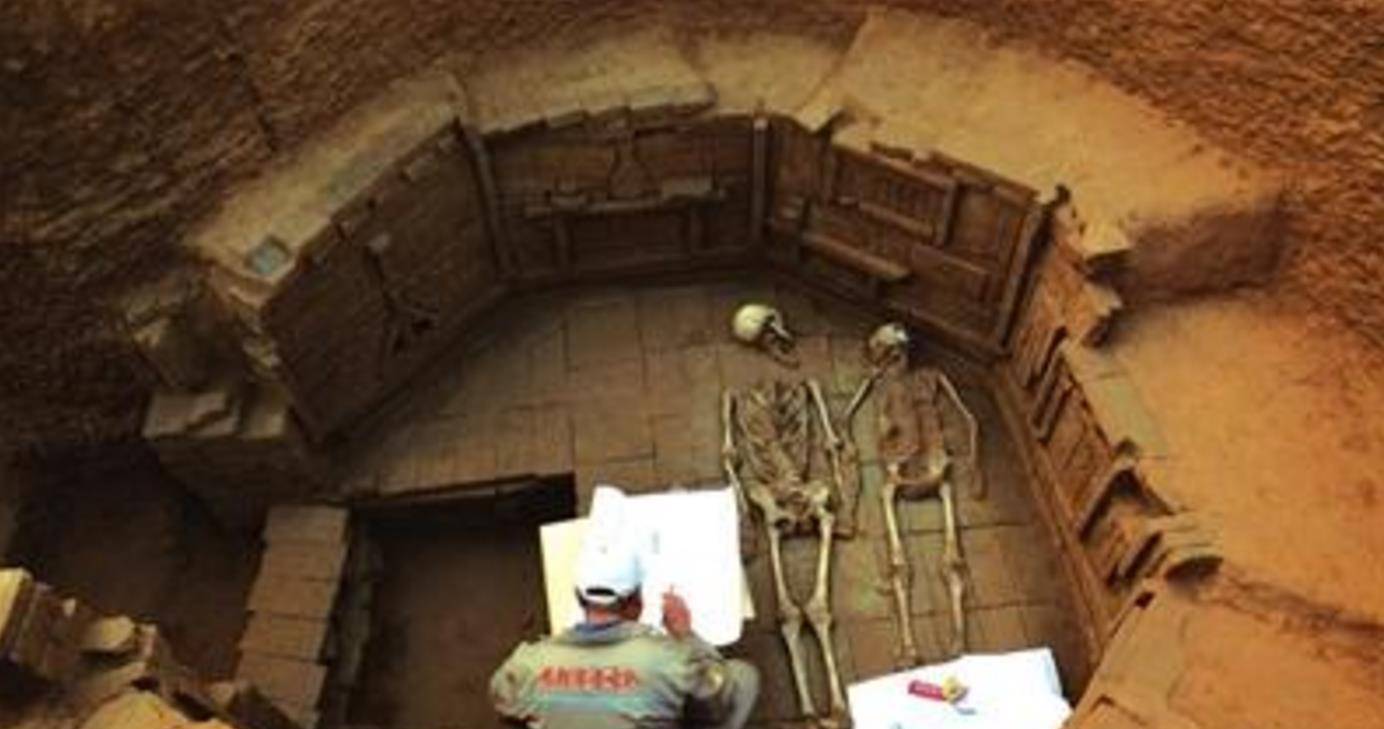 原创郭庄古墓历经盗墓贼十八次盗取为何墓中珍宝依旧琳琅满目