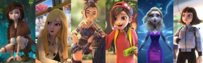 于是我们看到哆啦a梦电影里常有的"雄女郎",《精灵宝可梦》的"智女郎"