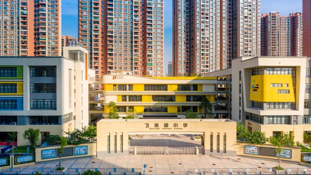 飞来湖中学飞来湖小学实景图,,湖居上新 钜惠来袭占据如此城芯地段