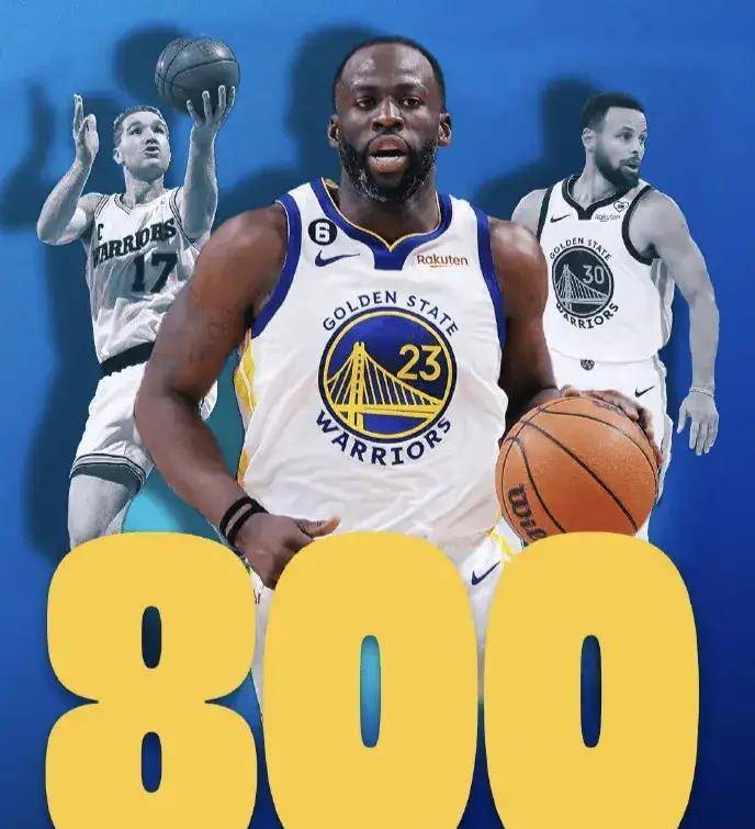 常规赛出战场次达到800场,成为队史继库里和克里斯-穆林后第三人