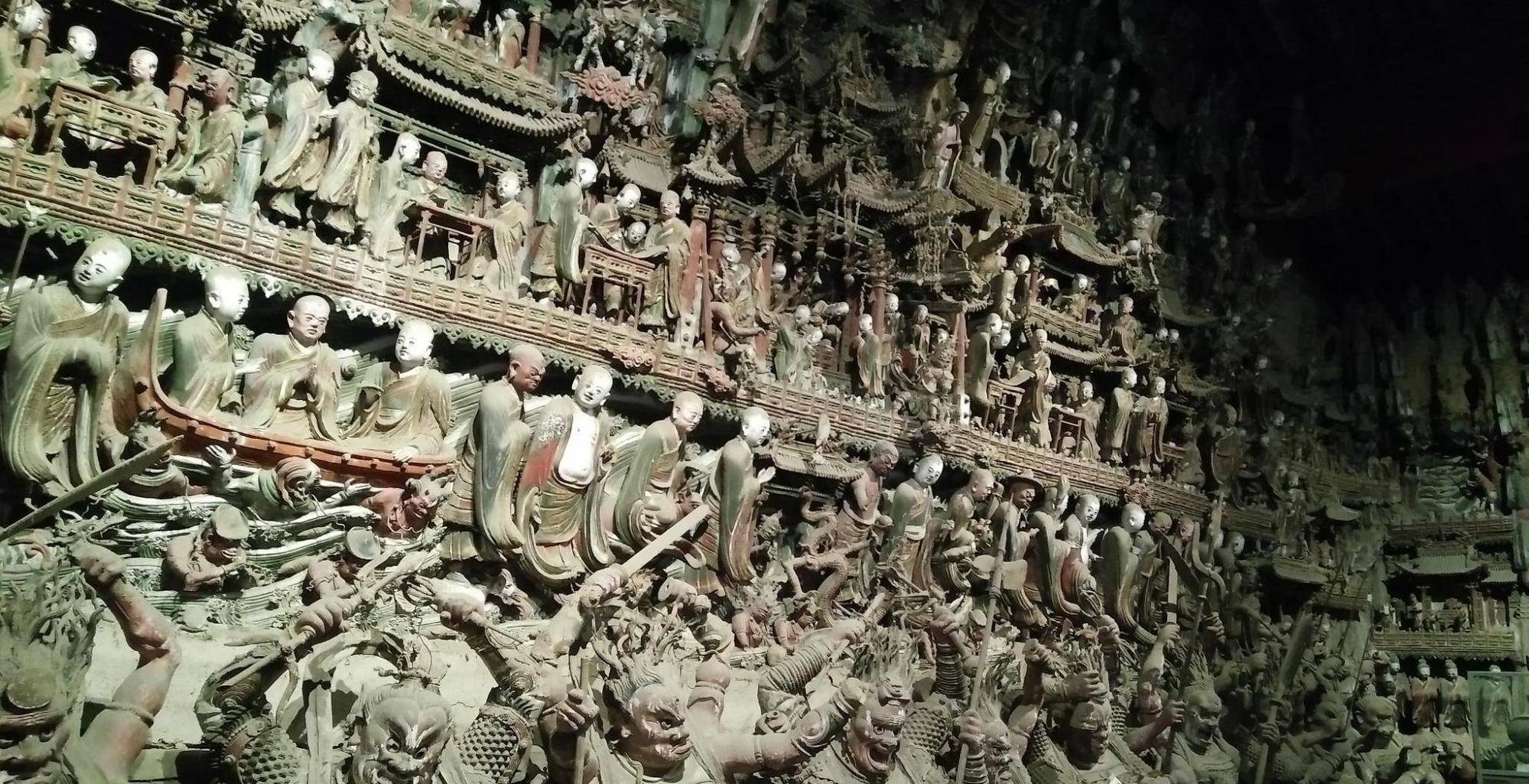西安这个寺庙,被誉为"第二敦煌",门票免费,知道的游客却不多_水陆