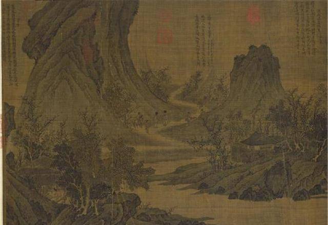 根据这位老汉所说,这幅画是他爷爷传下来的,自己视之为珍宝.