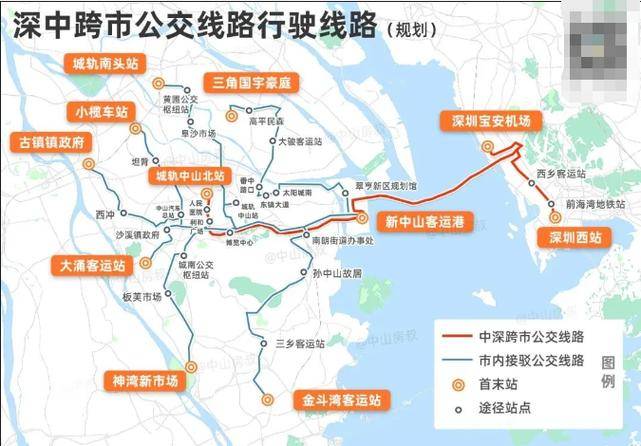 马鞍岛三大"地铁"站,2024中山最新交通消息!