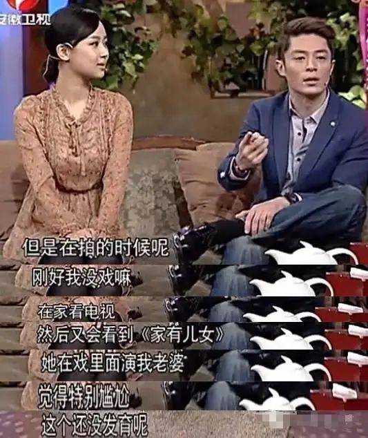 原创霍建华杨紫还是个小孩就演我老婆并给我她的初吻让我很尴尬