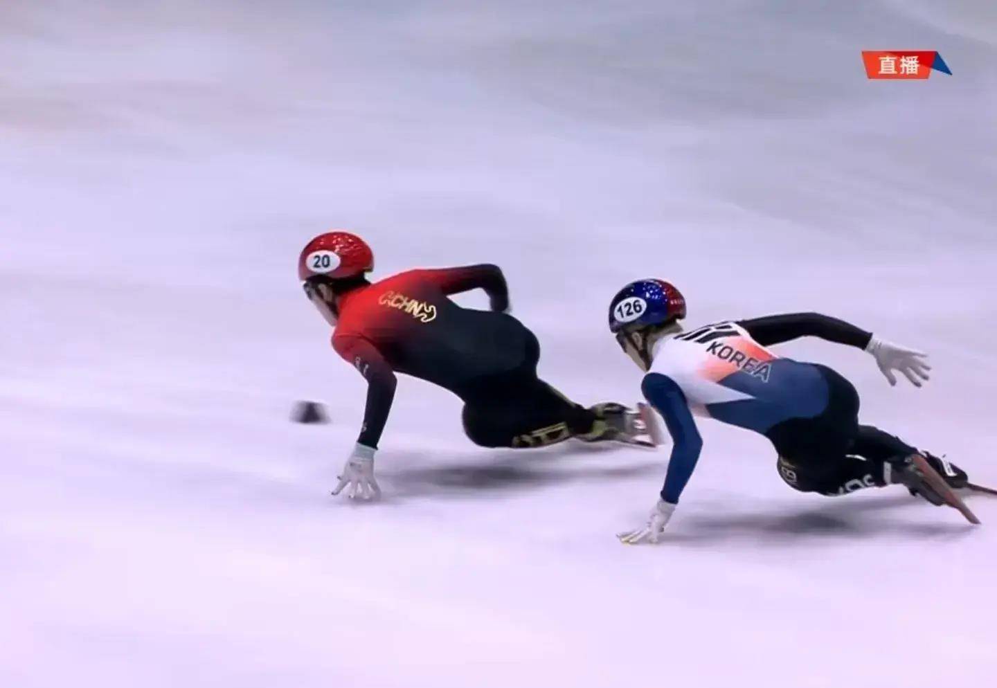 原创我们短道速滑男子接力惊艳夺冠林孝埈冲刺引爆全场
