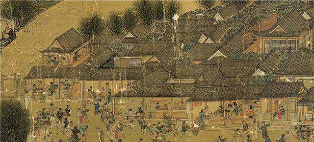 原创把清明上河图放大看见一尴尬场景树下睡觉小伙在干什么