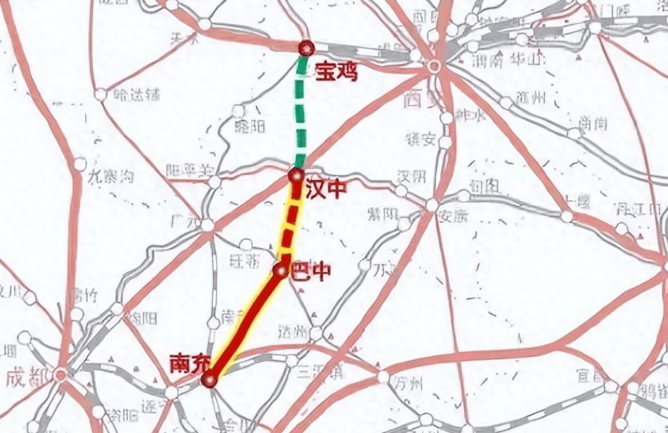 宝鸡启动研究宝汉高铁,网友:一个地市搞这研究有啥用_国家_陕西_进展