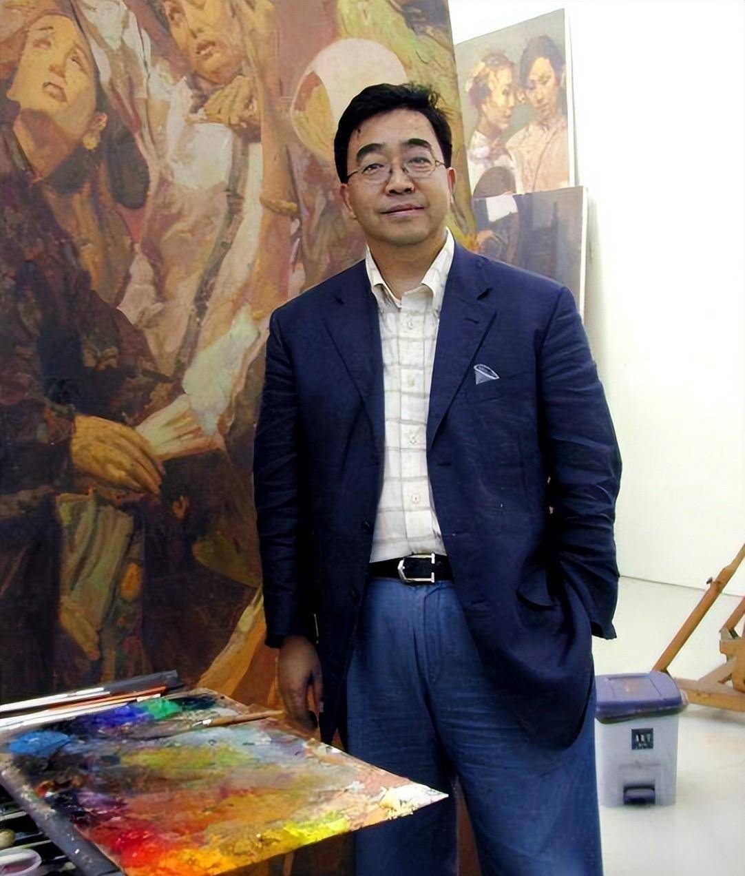 原创他54岁娶25岁模特一幅画上亿却突然离世遗孀将大儿子告上法庭