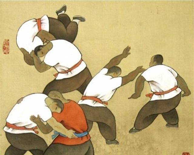 原创中国式摔跤的前世今生角抵到相扑诠释中华摔跤精神