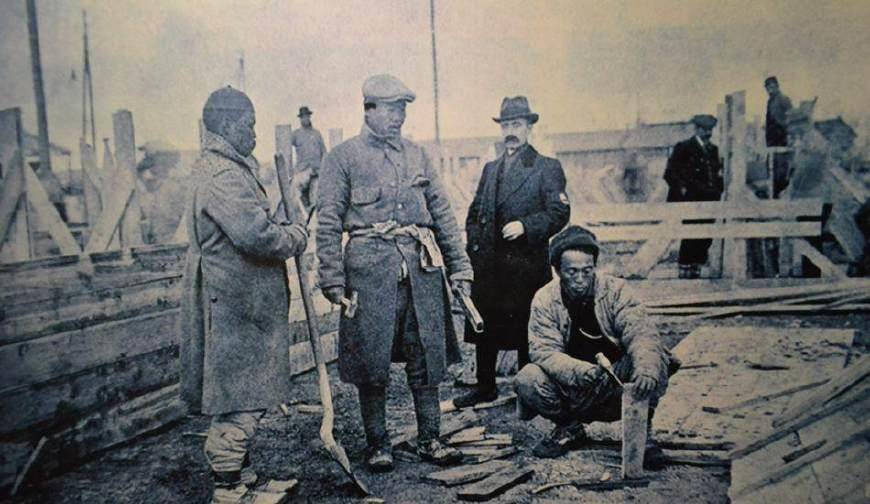 原创14万华工在一战战场有多惨干着最危险最繁重工作随时会丧命
