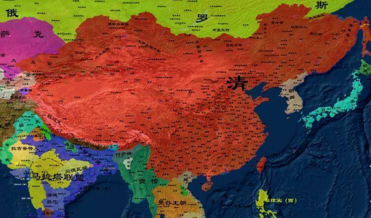 原创有人说清朝留下了上千万的领土所以奠定了我国版图正确吗