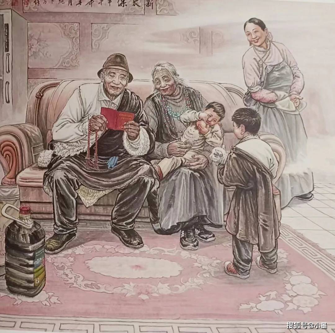 奋进新时代//妙笔绘初心—施卜方作品赏析_青海省_民革_创作