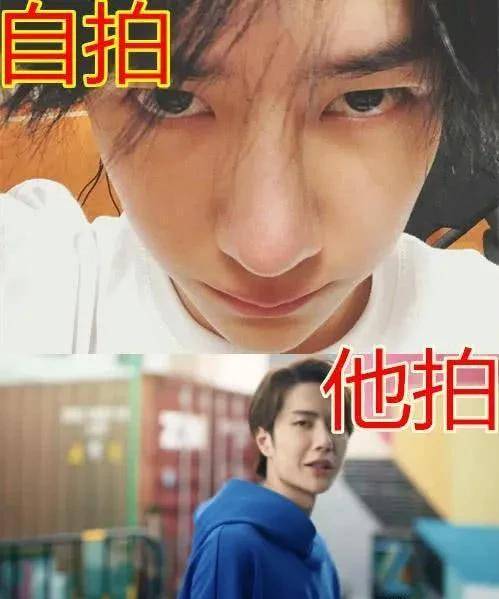 明星自拍vs他拍王一博还好看到千玺大佬既视感