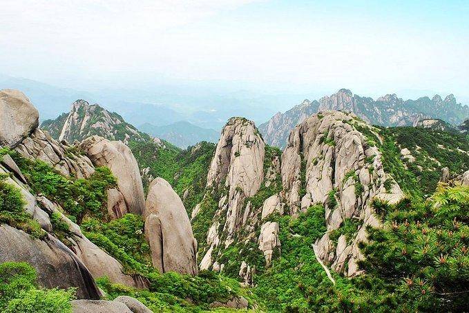 黄山旅游五天四晚行程规划分享五一去黄山旅游5天攻略景区分布