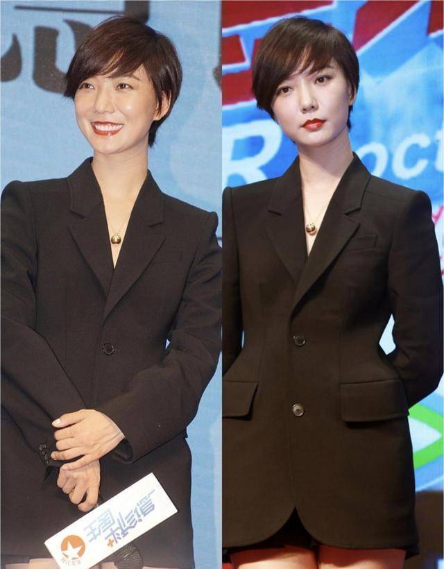 原创王珞丹虽然瘦却不柴穿西装裙秀出好身材一双大长腿看着都心动