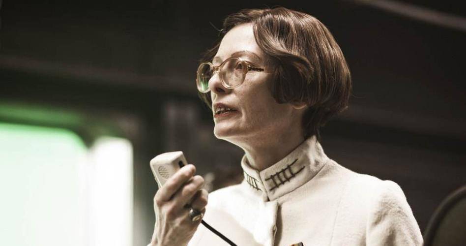 古一法师这个角色是蒂尔达·斯文顿演的,她很优秀