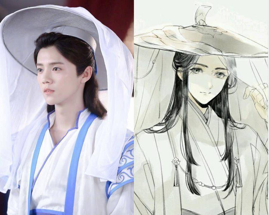 网友最期待的花城竟是颜值不输王一博的他_鹿晗和_谢怜_言恺