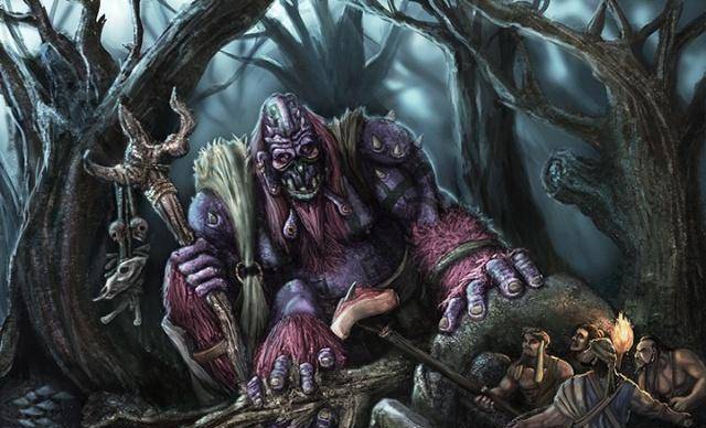 原创《山海经》记载的枭阳国人,吃人前大笑,不是山精就是大猩猩?