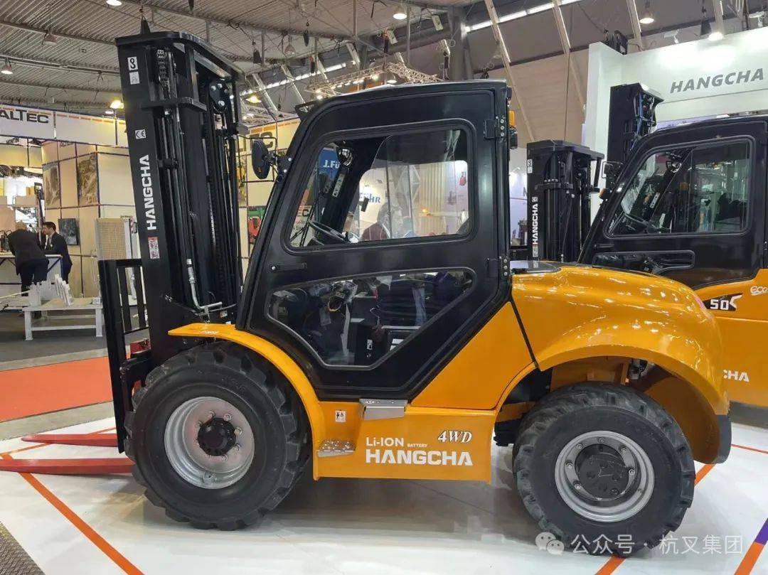 杭叉海外logimat2024全电时代杭叉领航