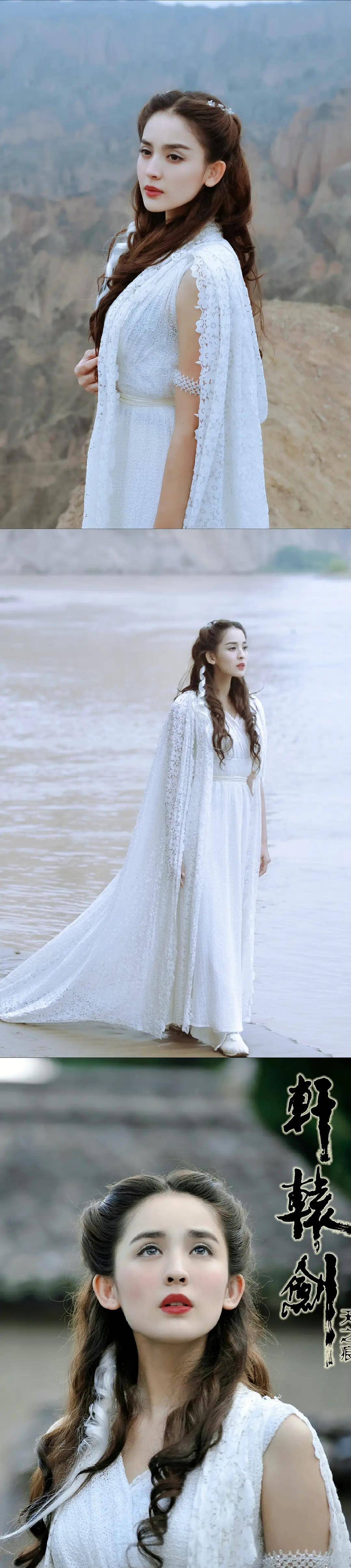 盘点古装剧里,经典好看的白衣美女造型